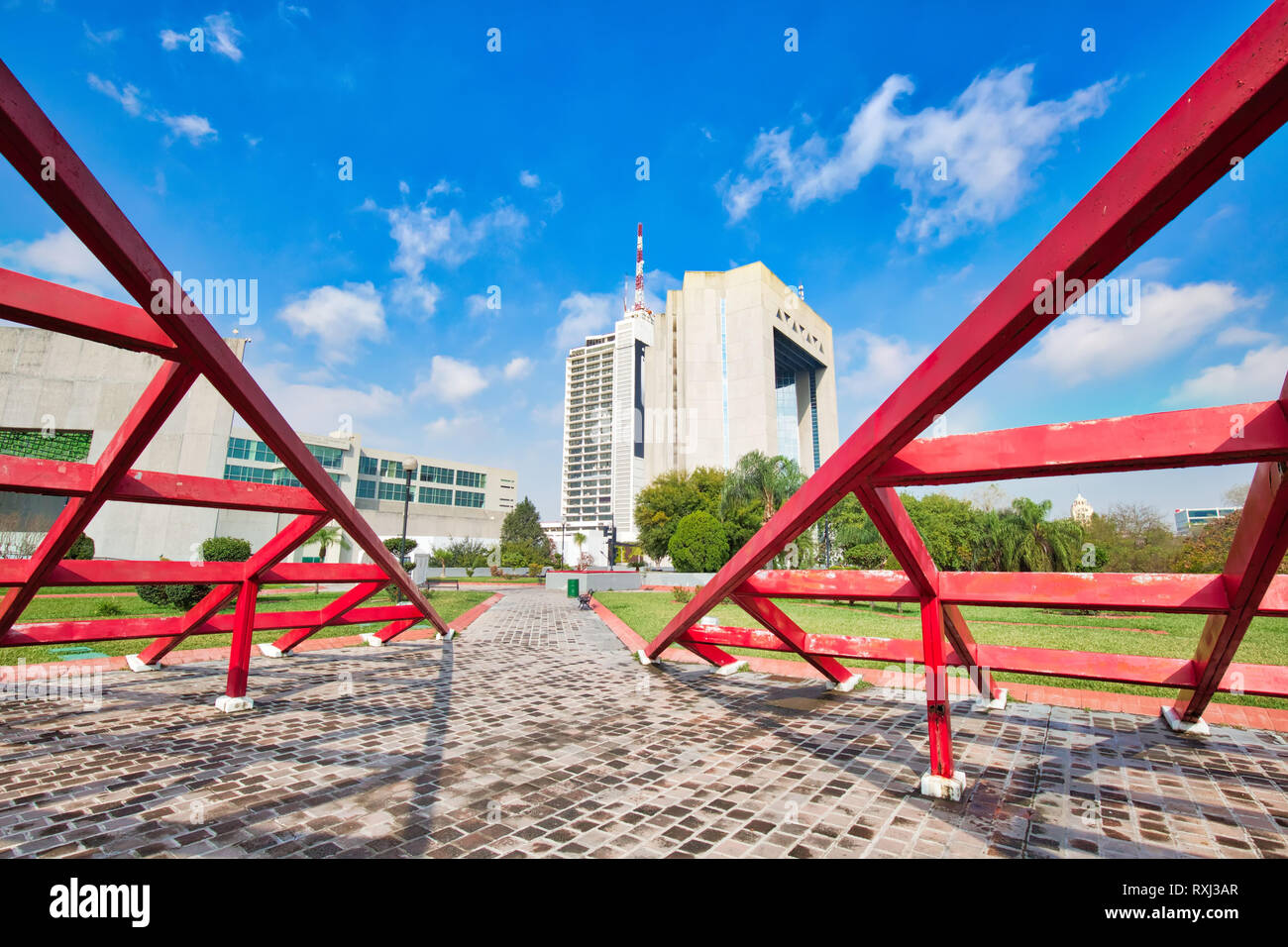 Monterrey, Mexico11 December, 2018 Monterrey, Landmark Macroplaza (La Gran Plaza) square in