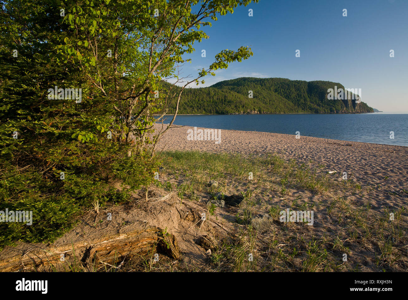 Lake Superior Provincial Park, Algoma District, Ontario, Canada Stock
