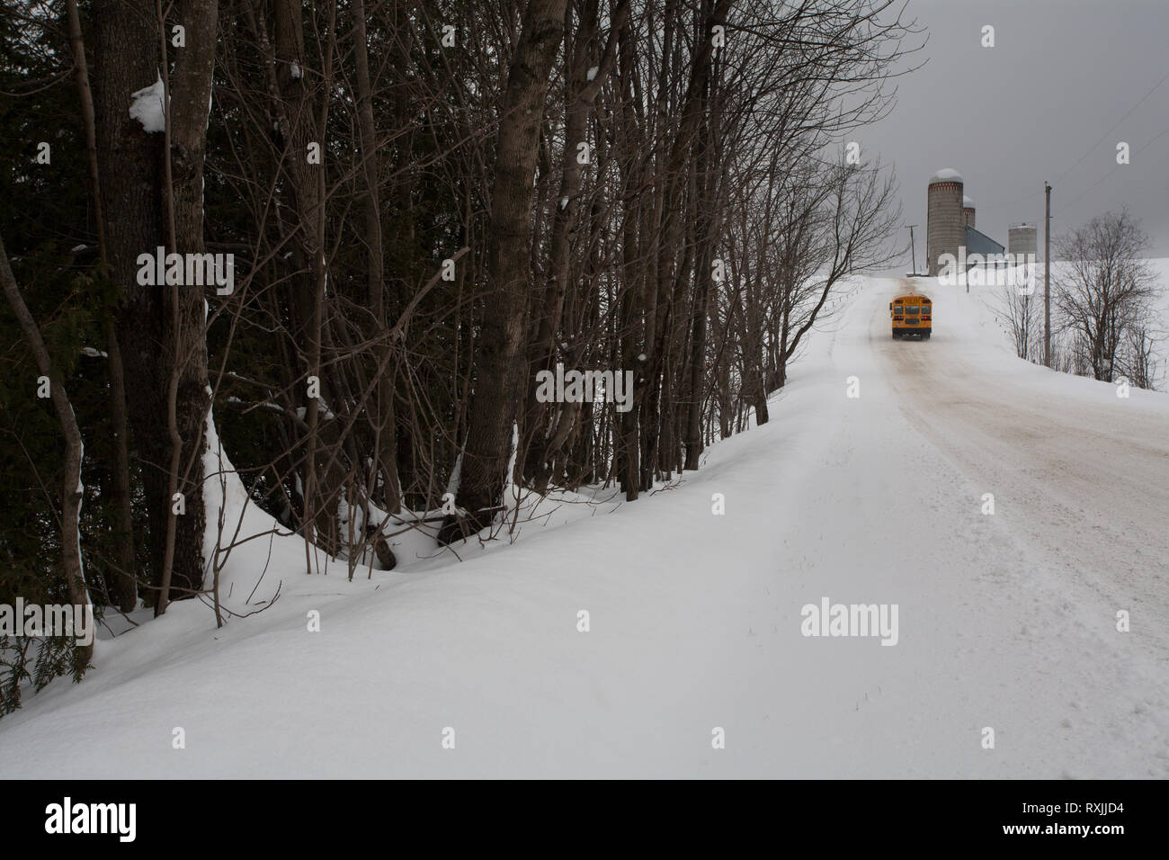 Canton de Stanstead, MRC de Memphrémagog, Quebec, Canada Stock Photo