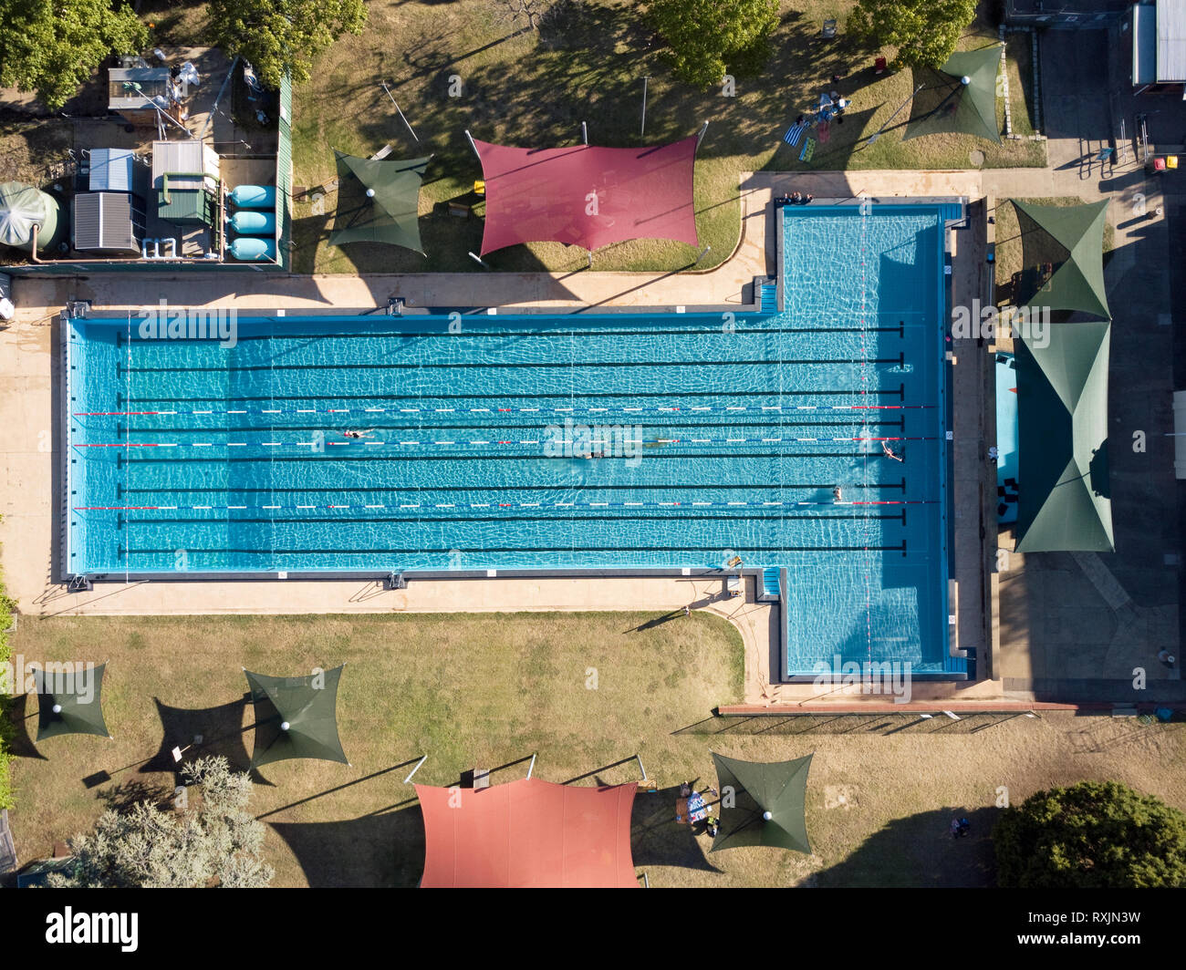 Swimming Pool Aerial View High Resolution Stock Photography and Images Alamy