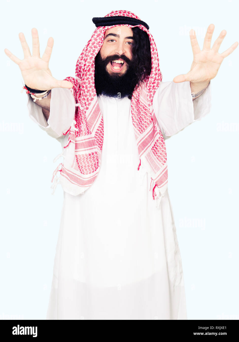 Keffiyeh Arabo Copricapo Per Adulti - Sciarpa Tradizionale Mediorientale - Foto 6