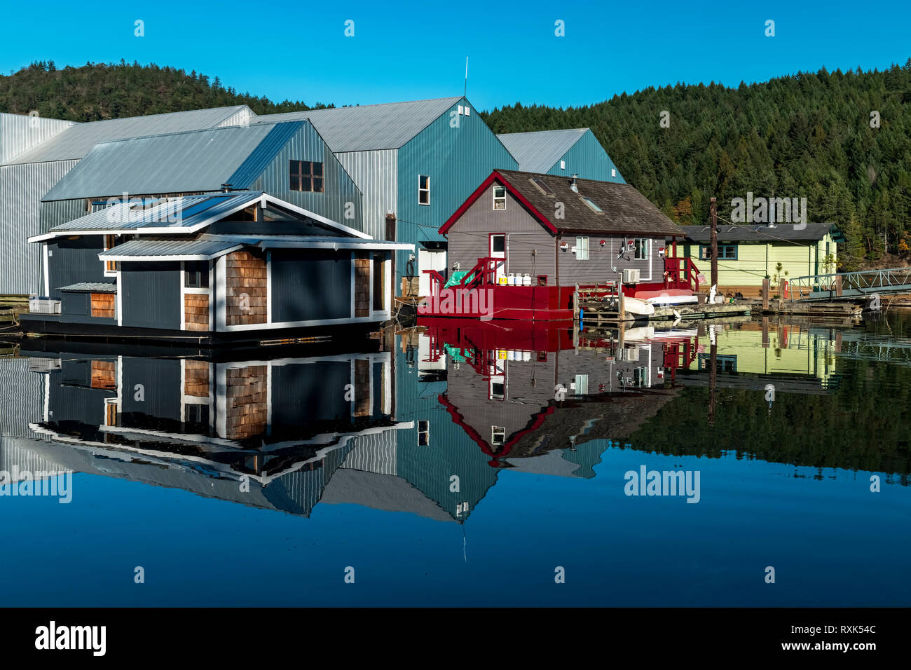 Duncan vancouver island british columbia canada hires stock