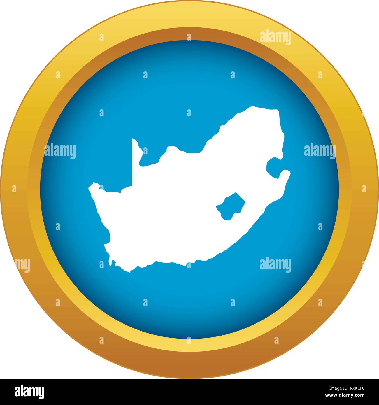 African Map Icon Blue Vector Isolated Stock Vector Image And Art Alamy 4272