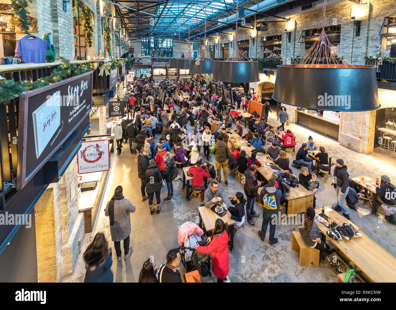 Winnipeg forks market hires stock photography and images Alamy
