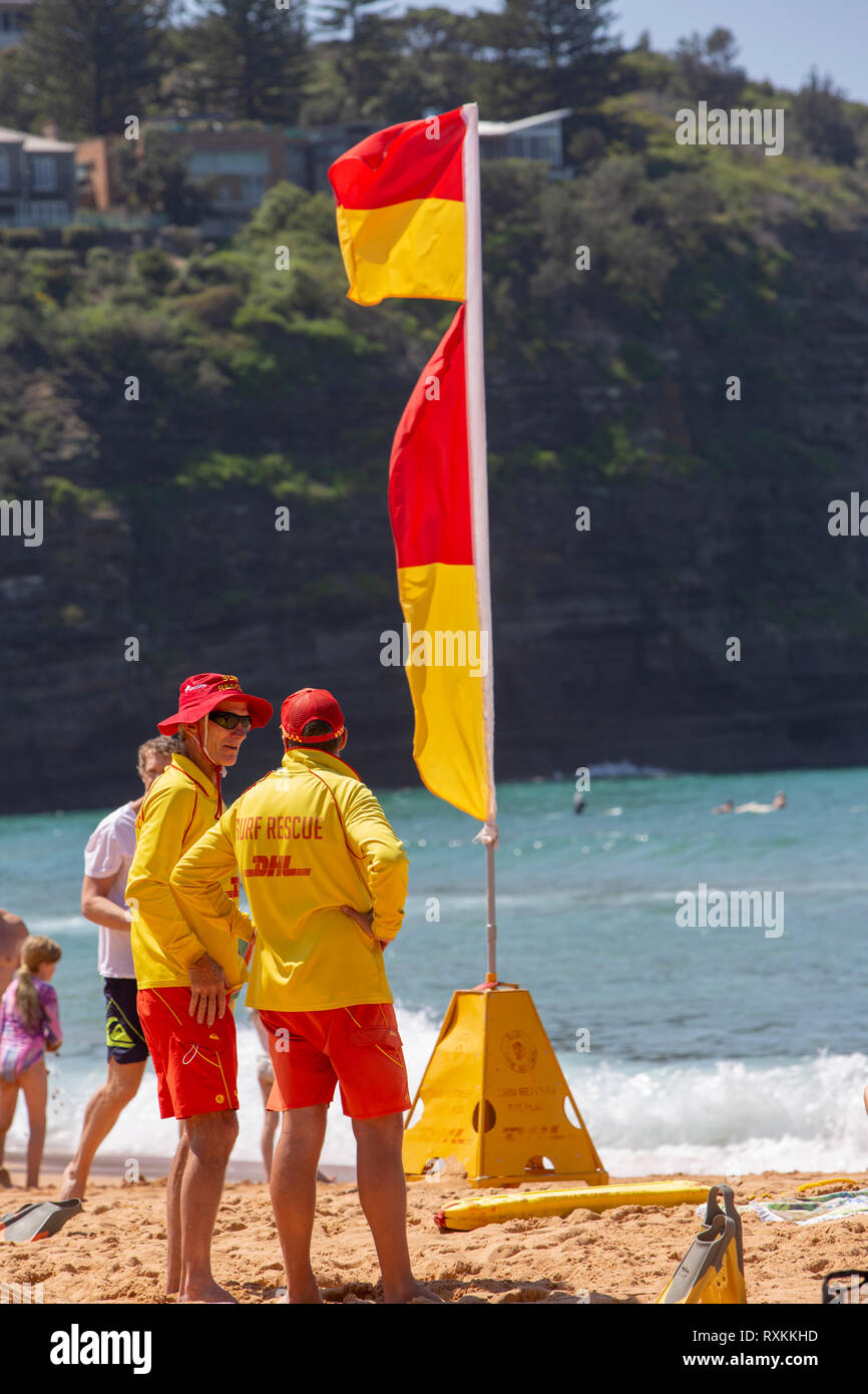 Lifeguards Flags High Resolution Stock Photography and Images Alamy