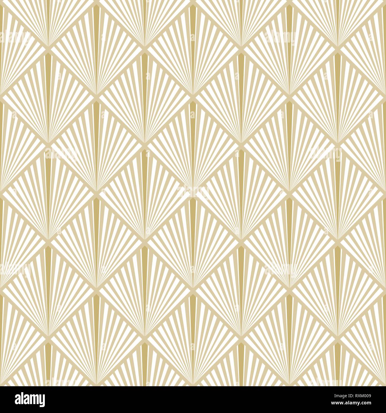Chinese wave pattern vector. Gold line wave and black black background