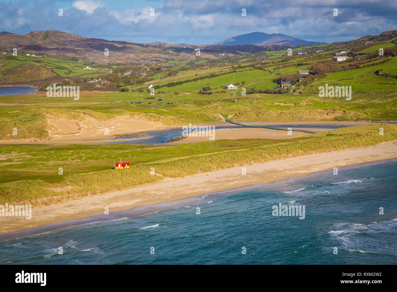 Barley Cove Beach on Mizen Peninsula, West Cork Stock Photo