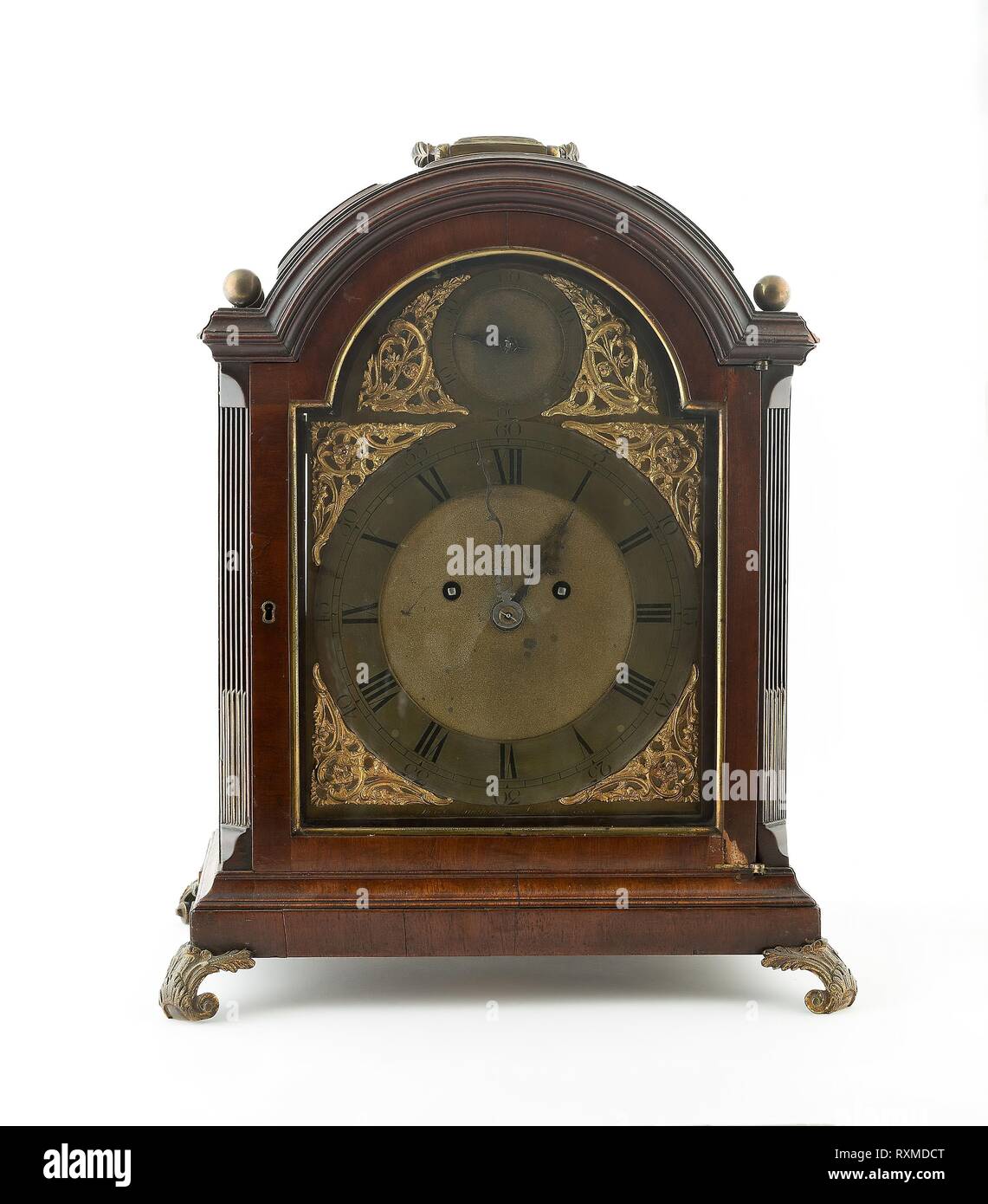 English bracket clock by thomas Cut Out Stock Images & Pictures Alamy