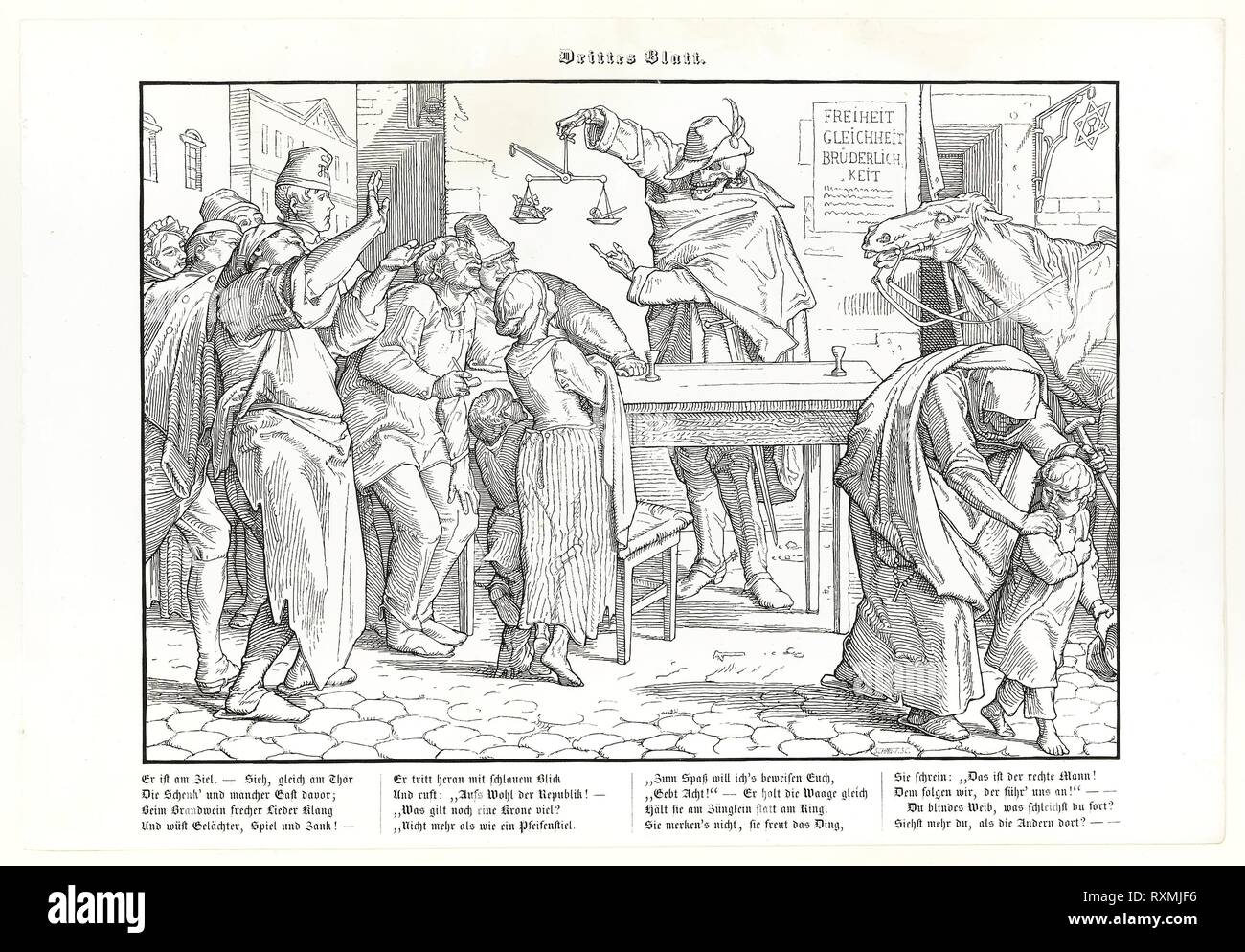 German Revolution Of 1848 Stock Photos German Revolution - 
