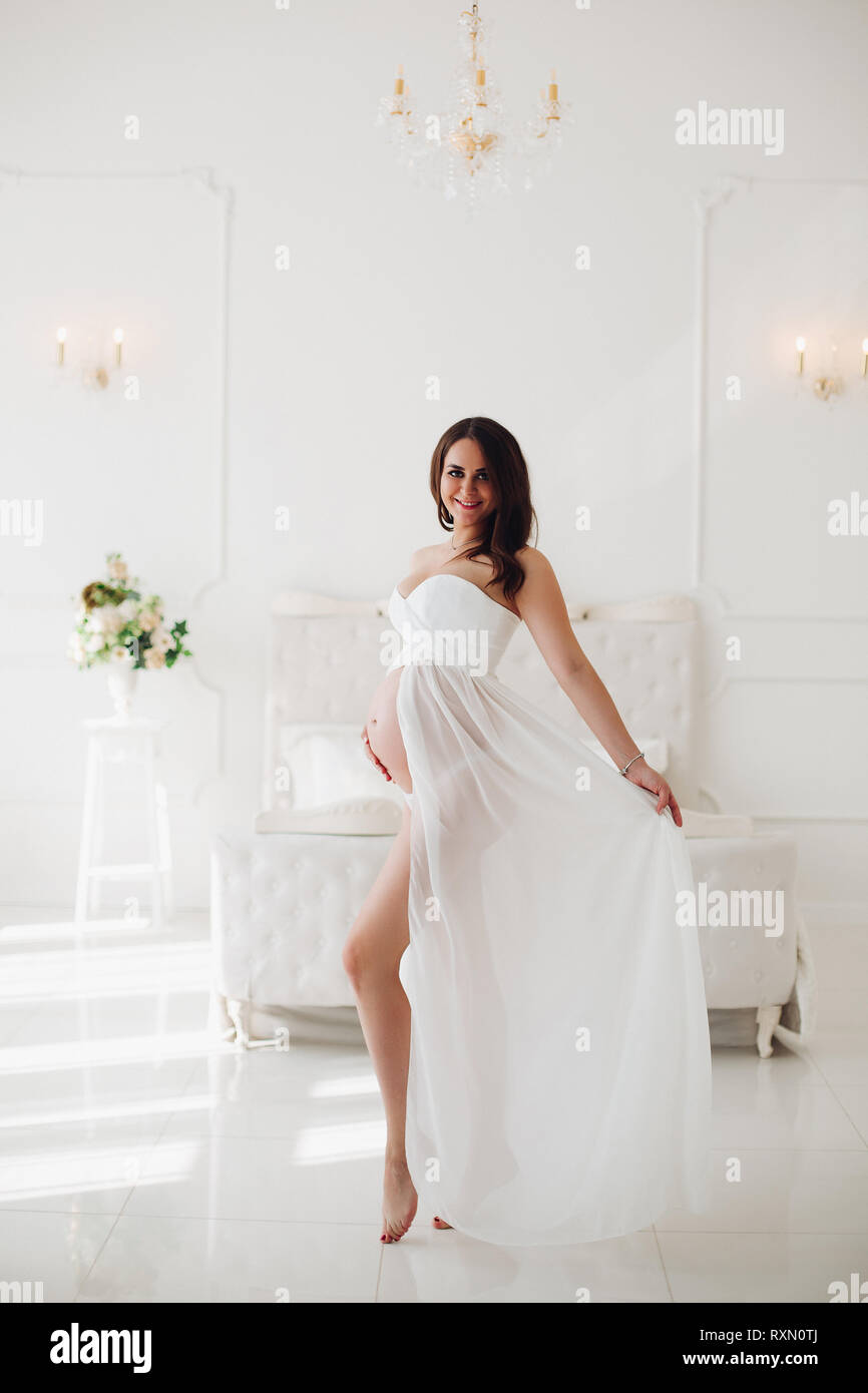 women in white dress