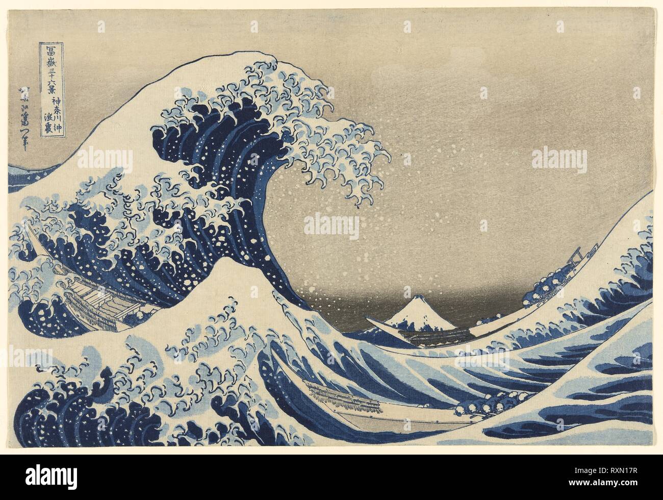 Under the Wave off Kanagawa (Kanagawa oki nami ura), also known as