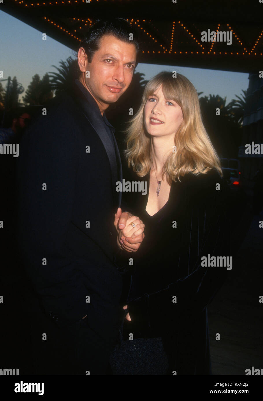 CENTURY CITY, CA - FEBRUARY 12: Actor Jeff Goldblum and actress Laura ...