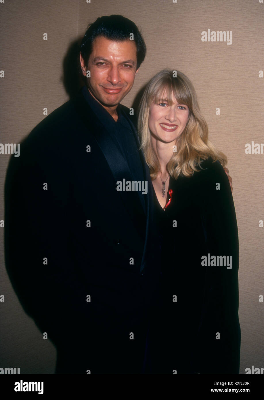 CENTURY CITY, CA - FEBRUARY 12: Actor Jeff Goldblum and actress Laura ...