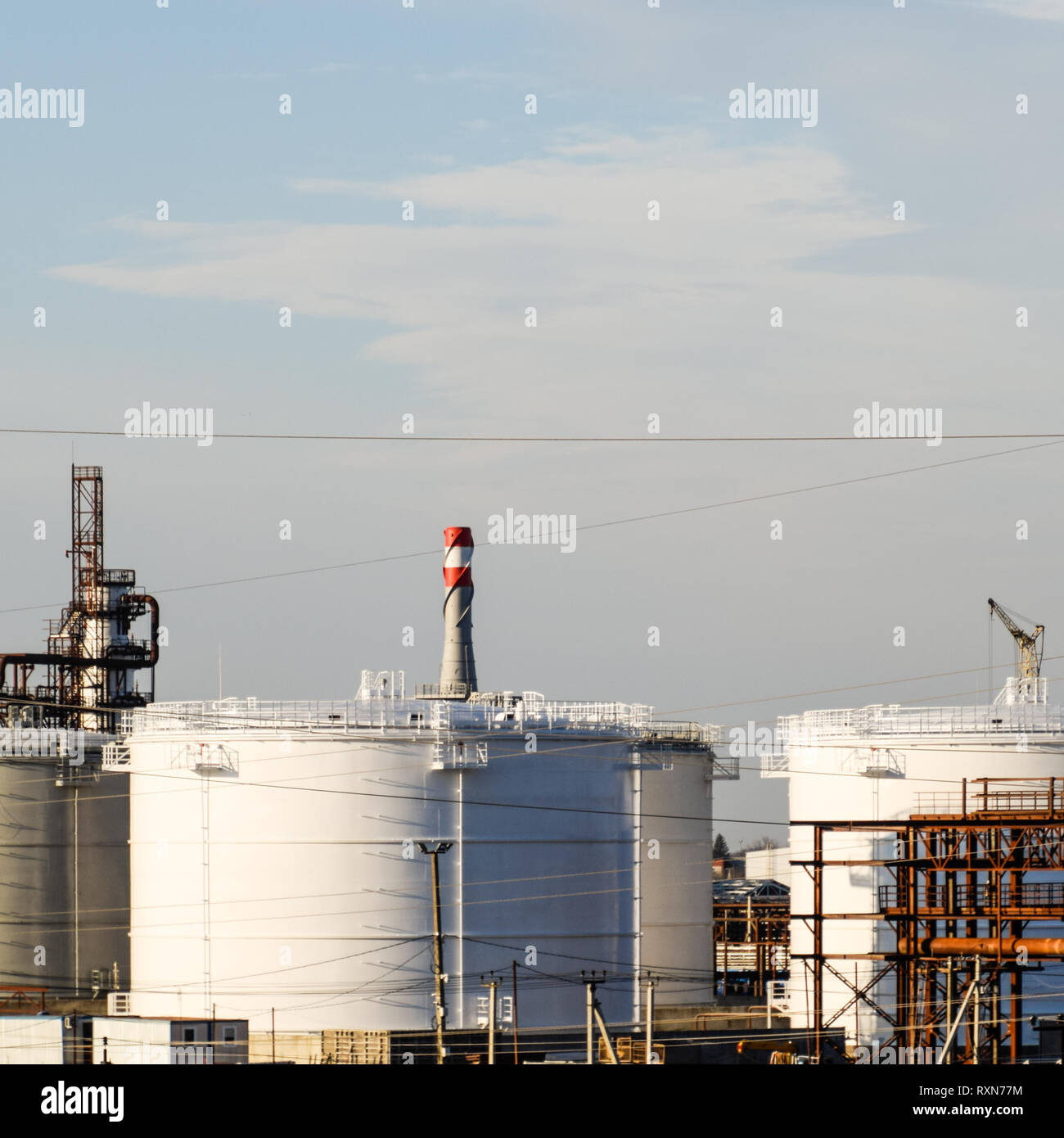 Tank the vertical steel. Capacities for storage of oil, gasoline