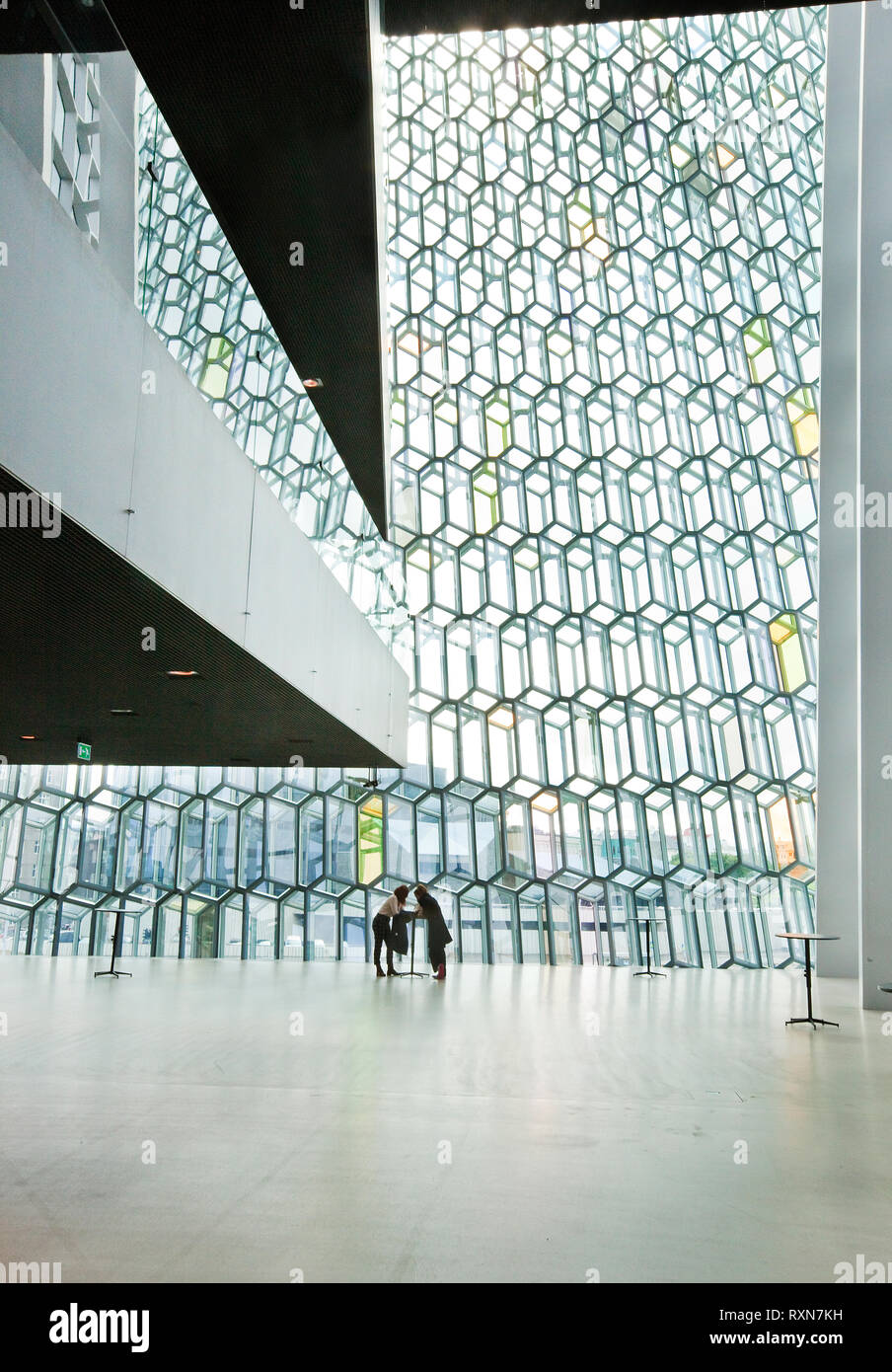 Harpa Concert Hall and Conference Centre in Reykjavik, Iceland Stock Photo