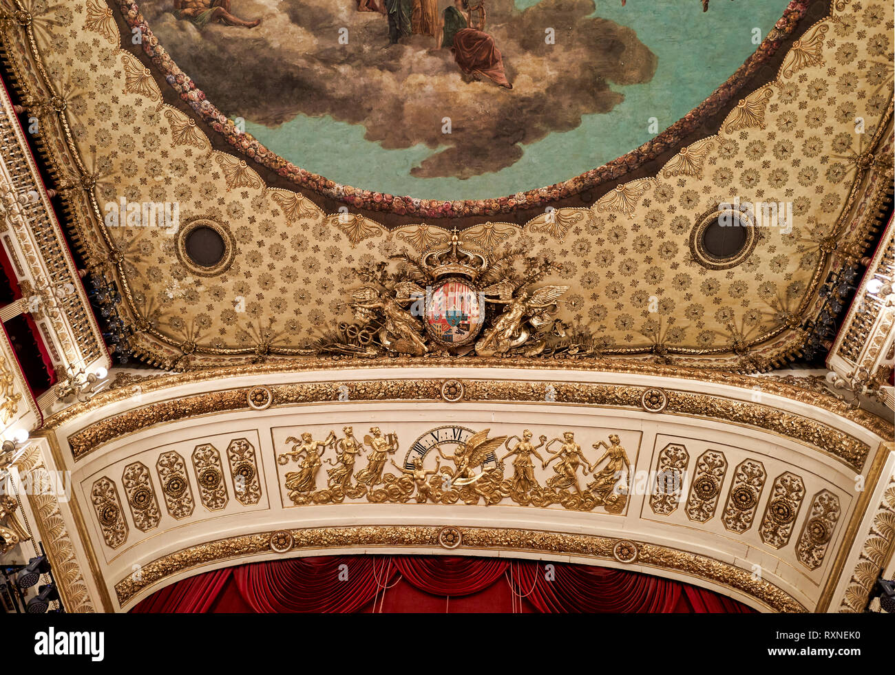 San carlo theatre naples hi-res stock photography and images - Alamy
