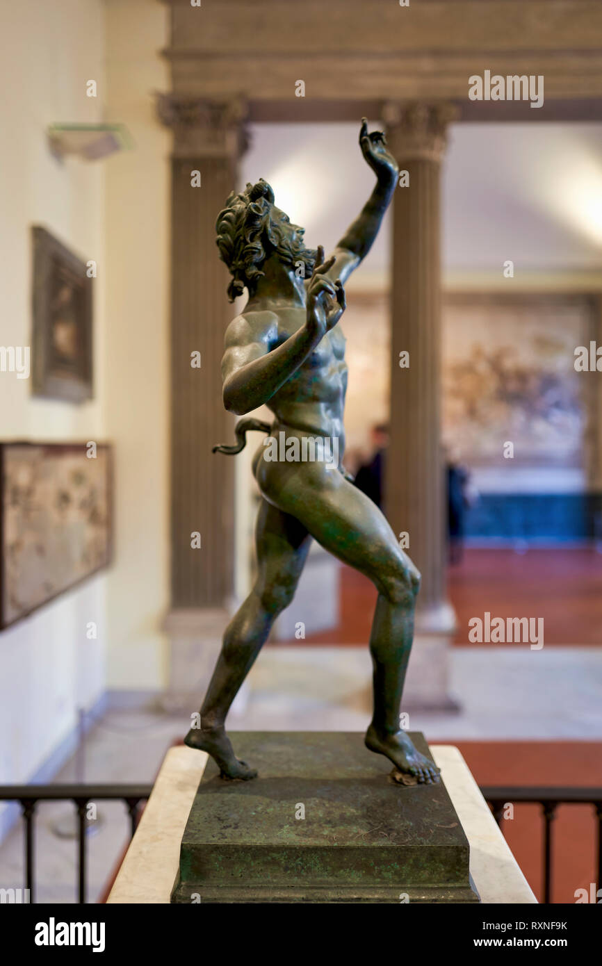 Naples Campania Italy. The National Archaeological Museum of Naples (Museo Archeologico Nazionale di Napoli) is an important Italian archaeological mu Stock Photo