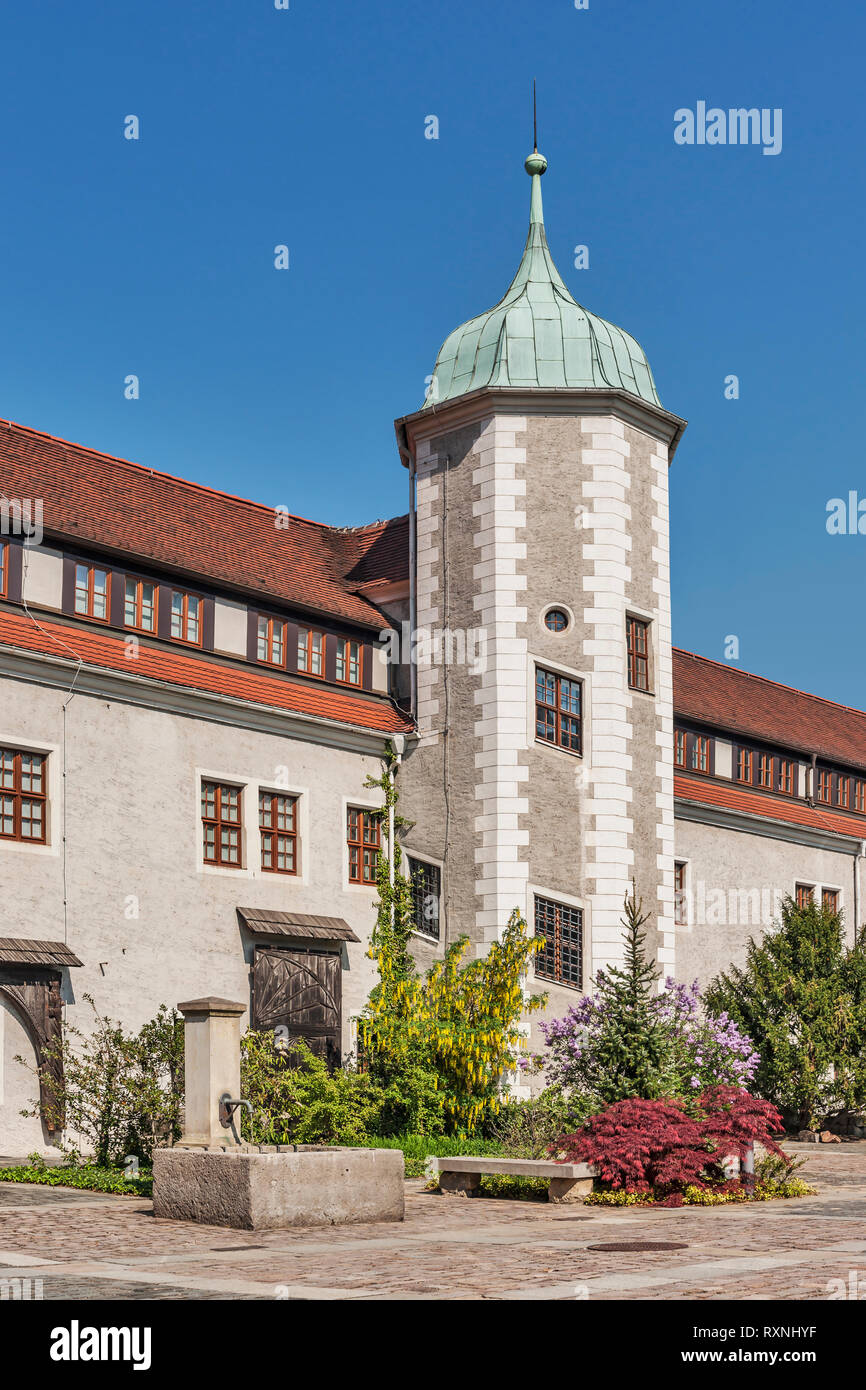 The Jaegerhof is the oldest monument of the Dresden Neustadt. It was