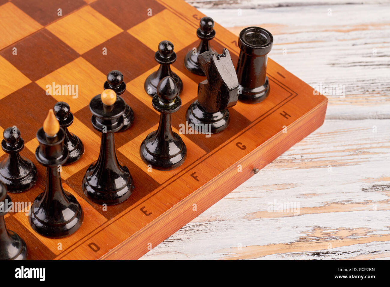 Vienna Game in chess stock photo. Image of game, bokeh - 23127364