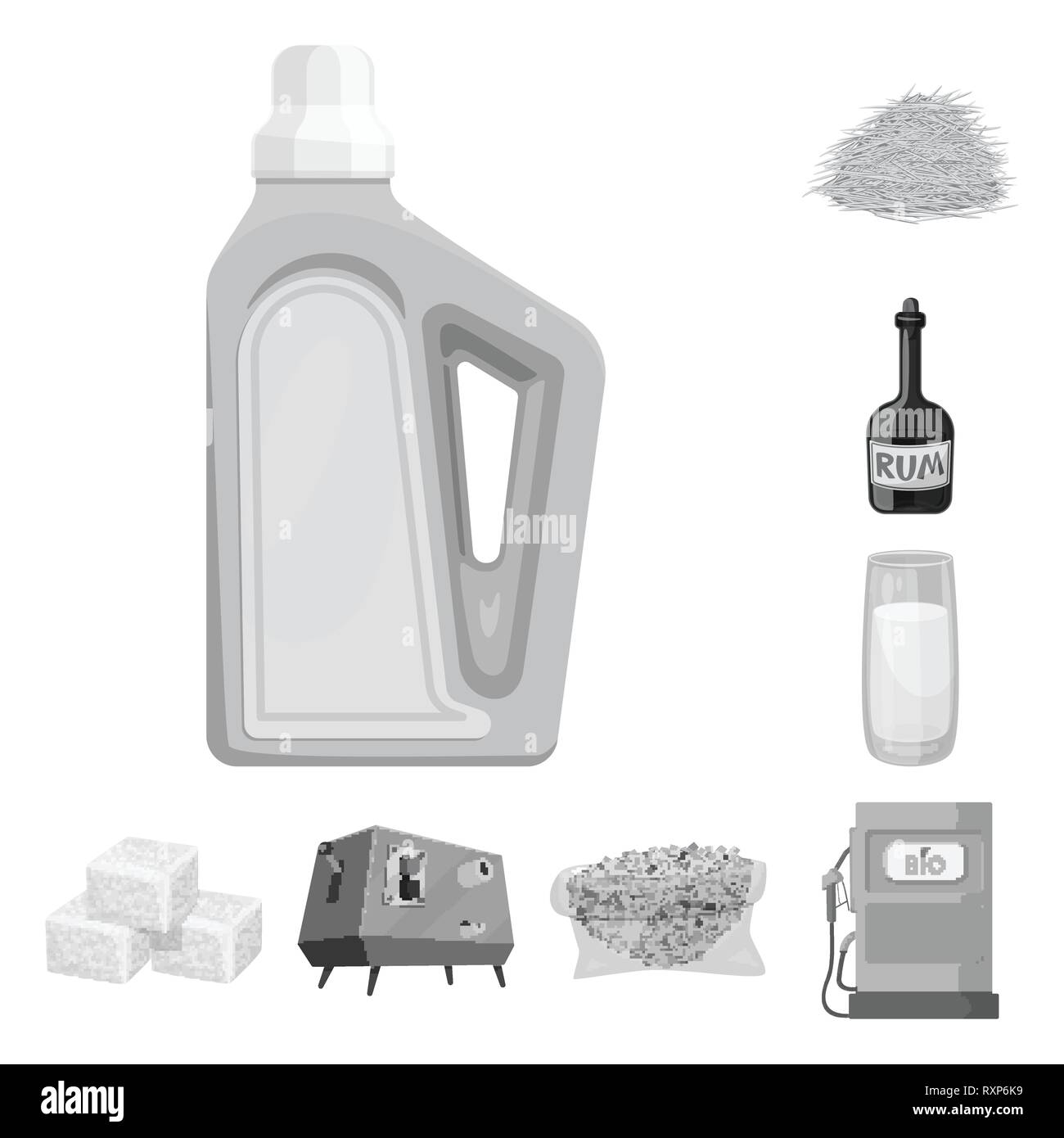 Sugarcane juice extraction machine Stock Vector Images Alamy