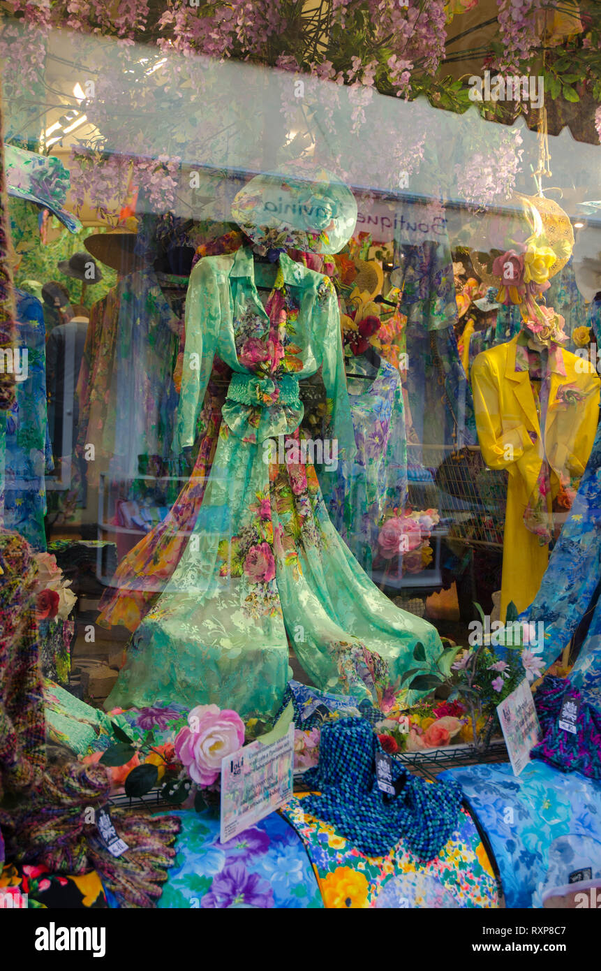 Positano shop window Stock Photo