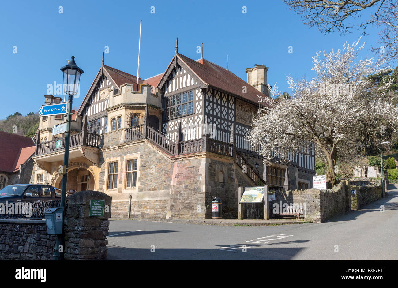 Lynton town winter hires stock photography and images Alamy