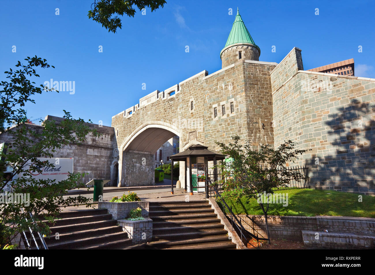 Porte SaintJean (St John's Gate) is one of four gates that allow
