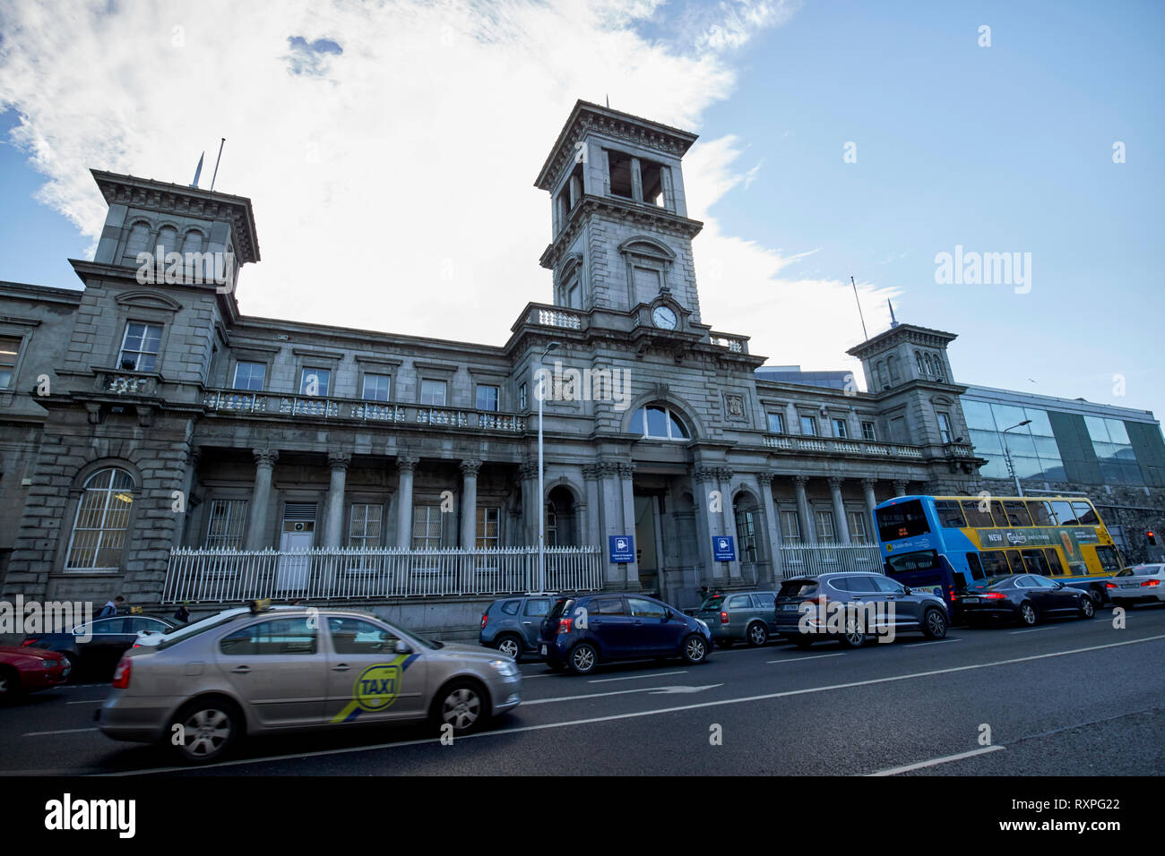the exterior of connolly station Dublin Republic of Ireland europe
