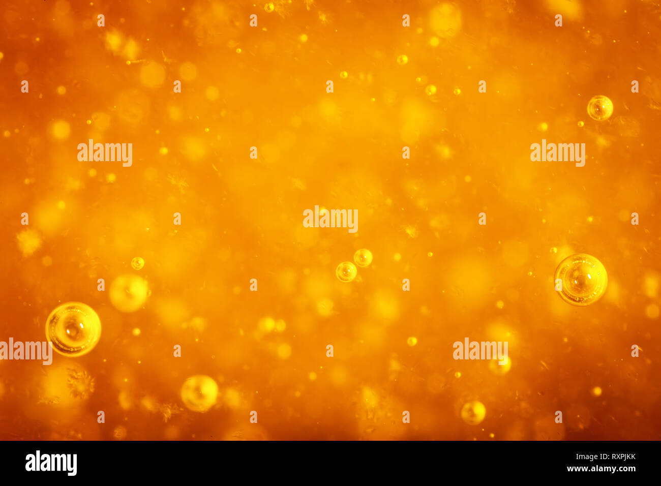 Abstract Macro Honey Bubbles Closeup In Bright Amber Color The Texture Of The Honey Healthy Food Concept Diet Selective Focus Stock Photo Alamy
