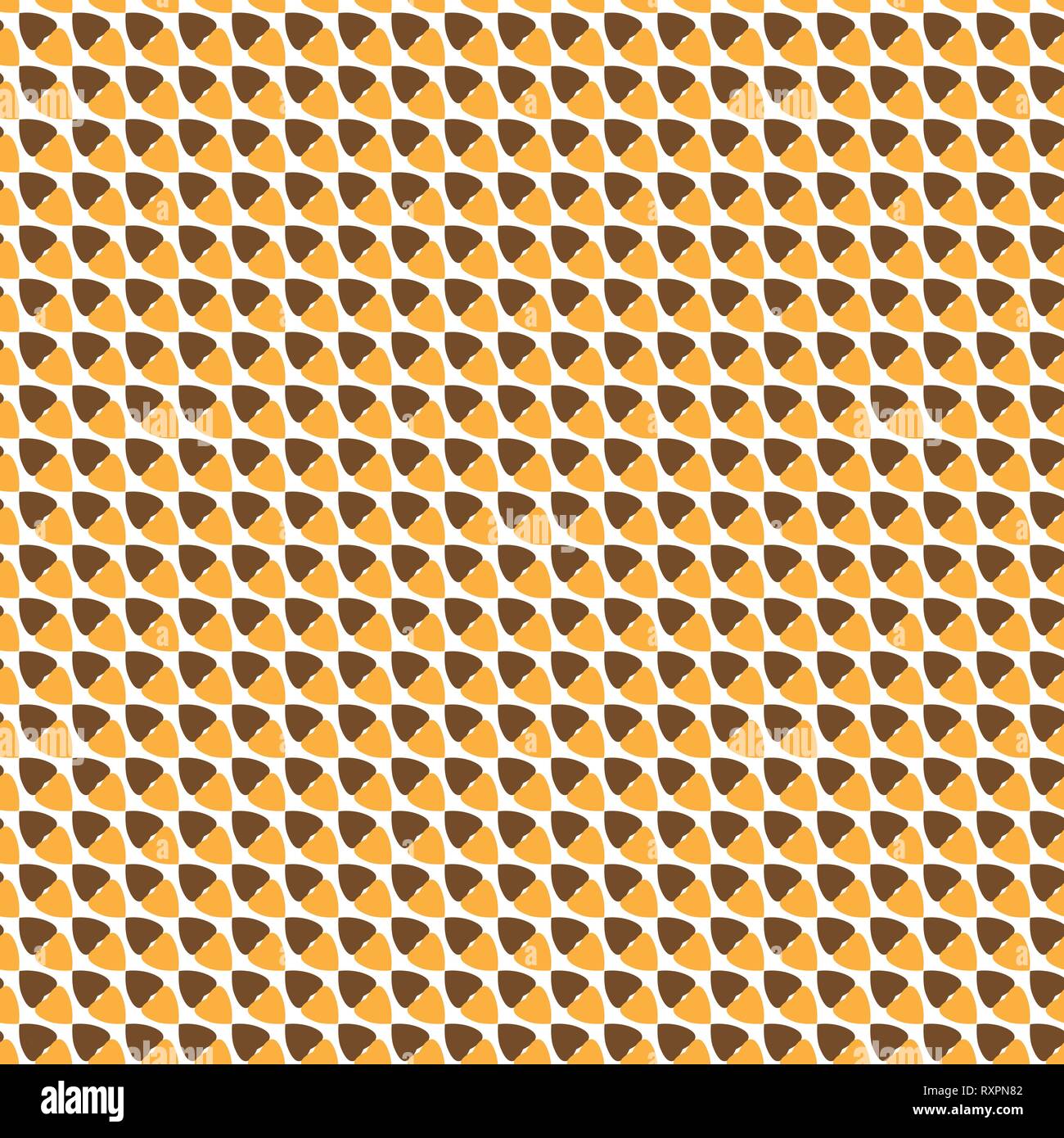 Vector seamless pattern with acorns on a white background Stock Vector