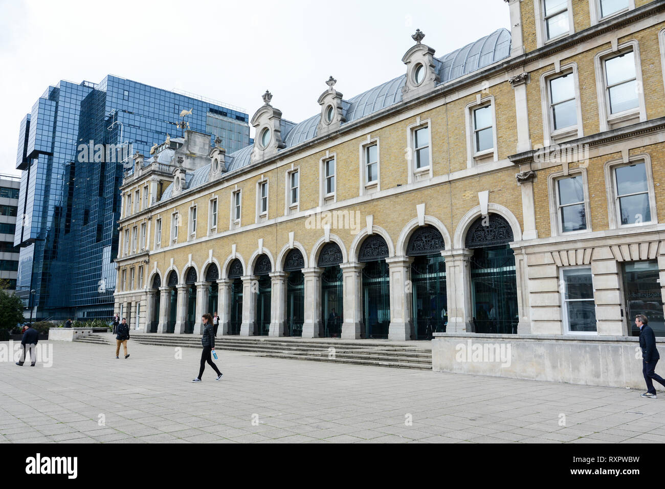 The Terrace of Old Billingsgate Market now renamed Old Billingsgate