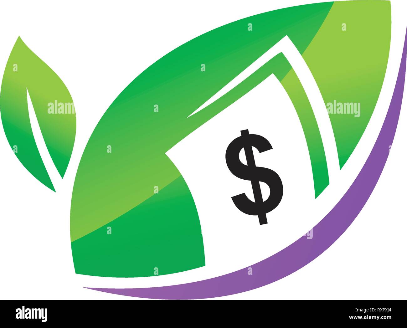 Leaf Logo Design Vector Template Set Stock Vector Image & Art - Alamy