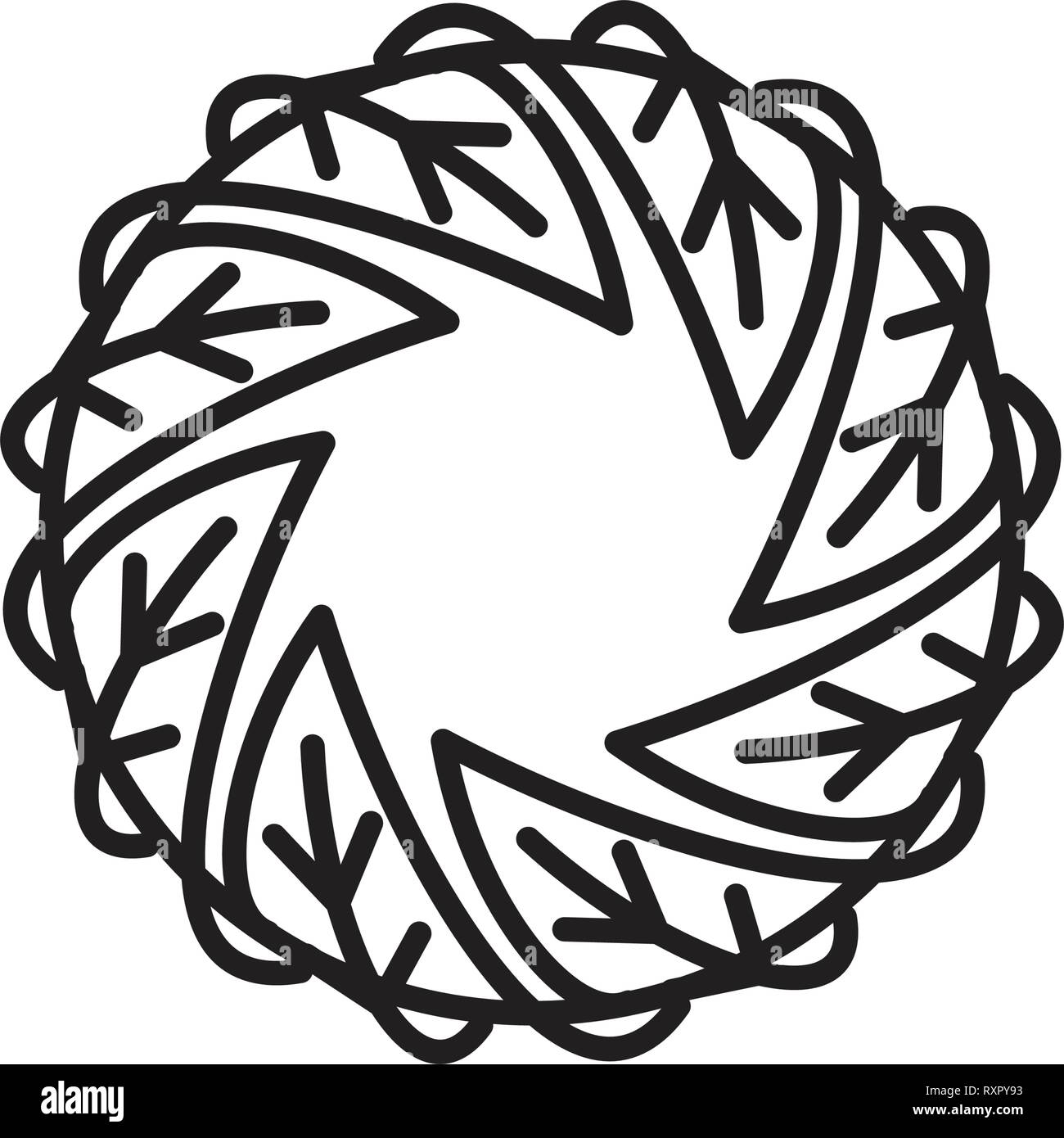 Leaf Logo Design Vector Template Set Stock Vector Image & Art - Alamy