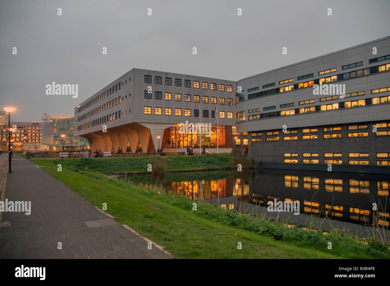 ROC C Building At Amsterdam The Netherlands 2018 Stock Photo