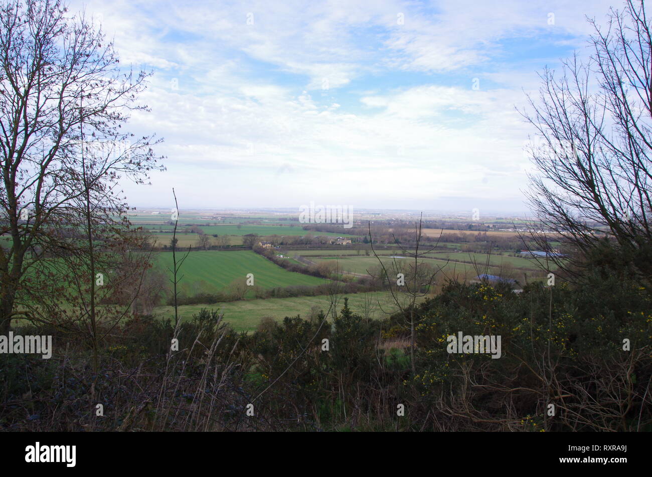 The Donnington Way. Gloucestershire. Cotswolds. England. UK Stock Photo