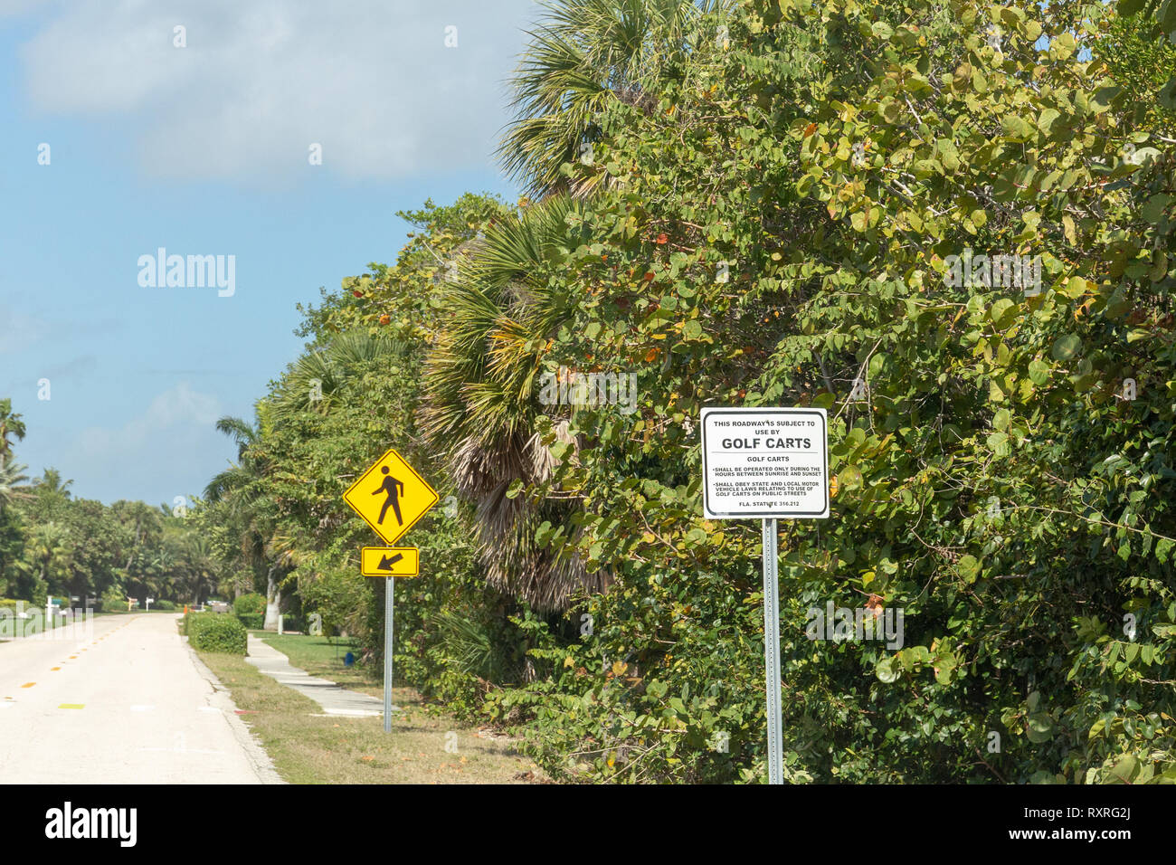 South Beach Road, Hobe Sound, Florida Stock Photo - Alamy