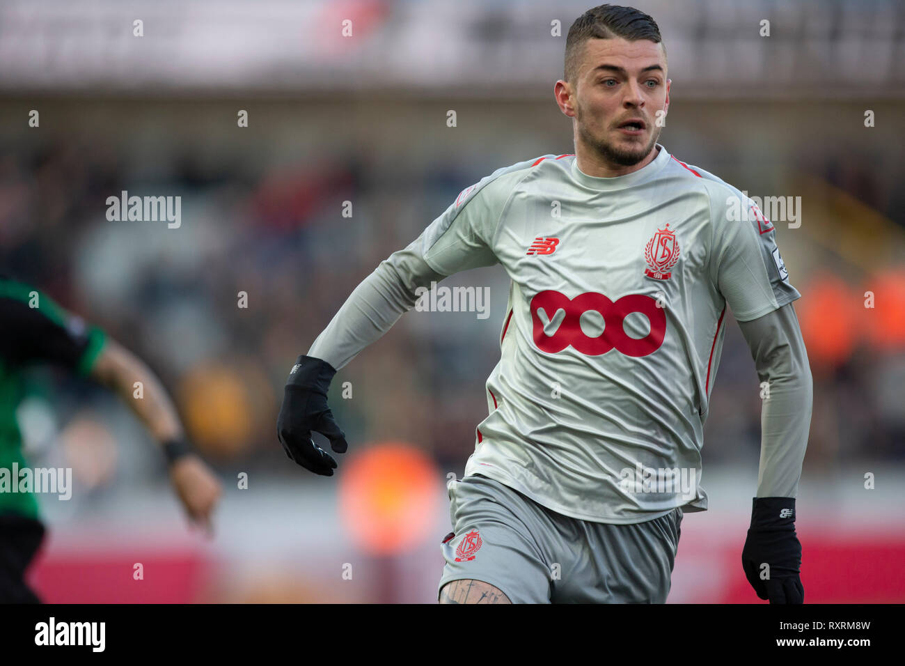 Selim Amallah scores as 10-man Anderlecht hold Standard Liege