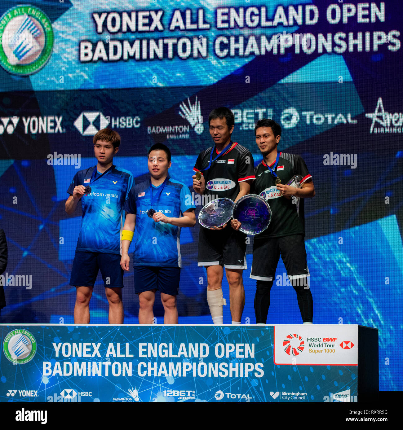 All england badminton finals hi-res stock photography and images