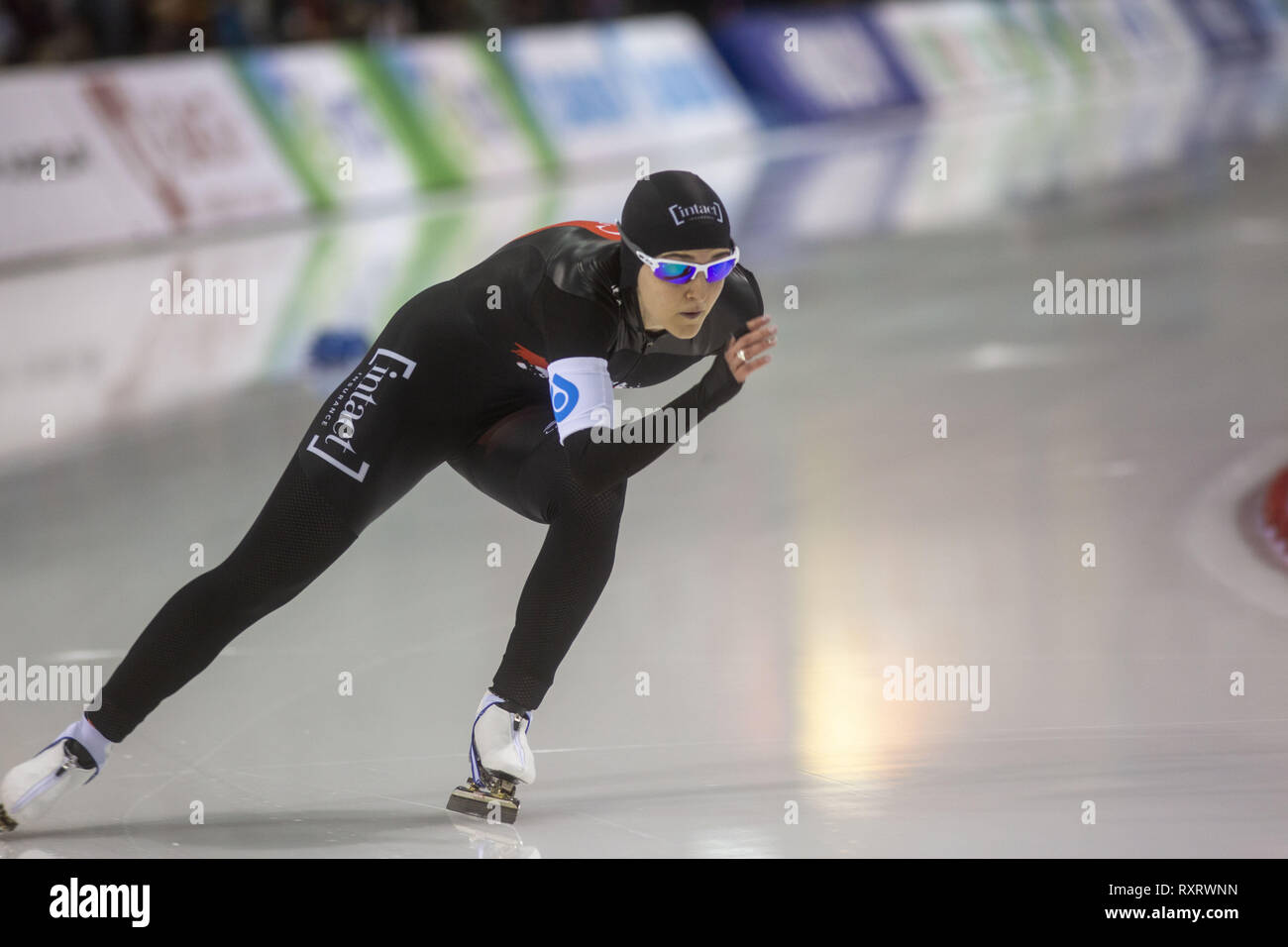 Salt Lake City, Utah, USA. 10th Mar, 2019. Heather Mclean of Canada