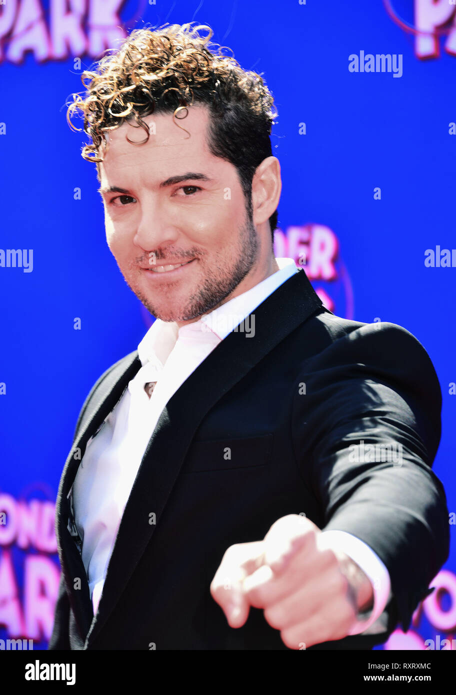 Los Angeles, USA. 10th Mar, 2019. David Bisbal 029 attends the premiere of Paramount Pictures' 'Wonder Park' at Regency Bruin Theatre on March 10, 2019 in Los Angeles, California. Credit: Tsuni/USA/Alamy Live News Stock Photo