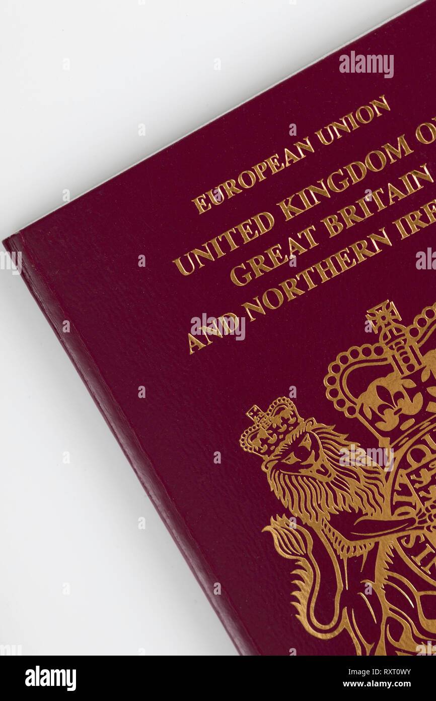 Passport Front Cover High Resolution Stock Photography and Images Alamy