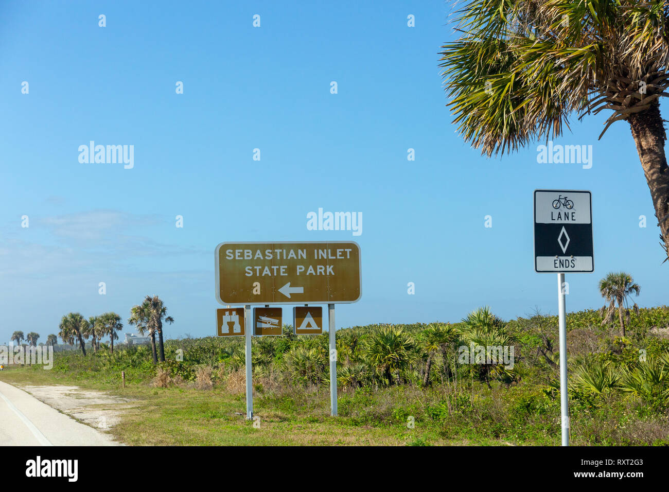 Sebastian Inlet, State Park, Florida, USA Stock Photo