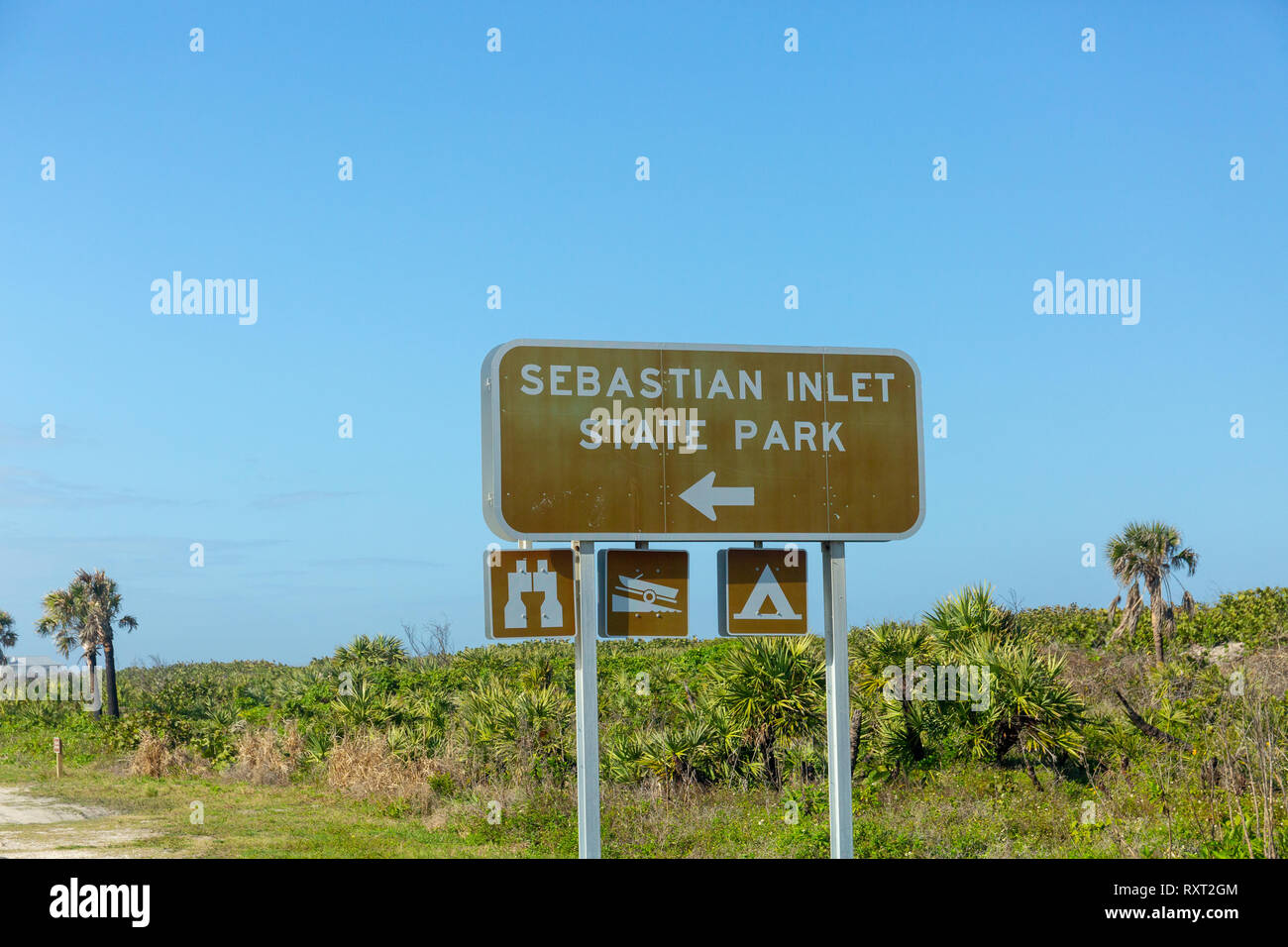 Sebastian Inlet, State Park, Florida, USA Stock Photo