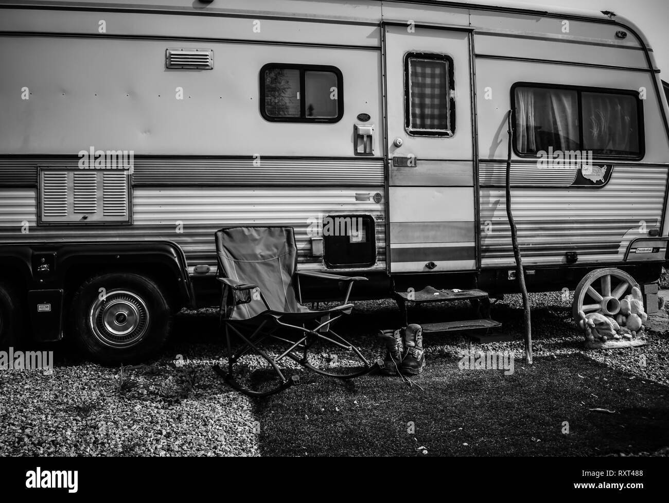 Rv Black and White Stock Photos & Images Alamy