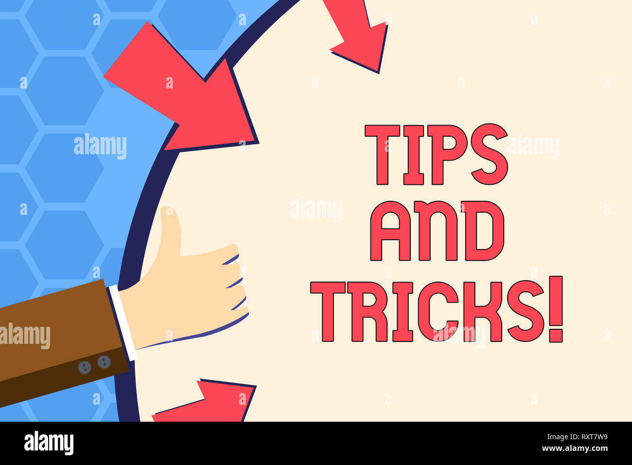 Writing note showing Tips And Tricks. Business concept for Suggestions ...