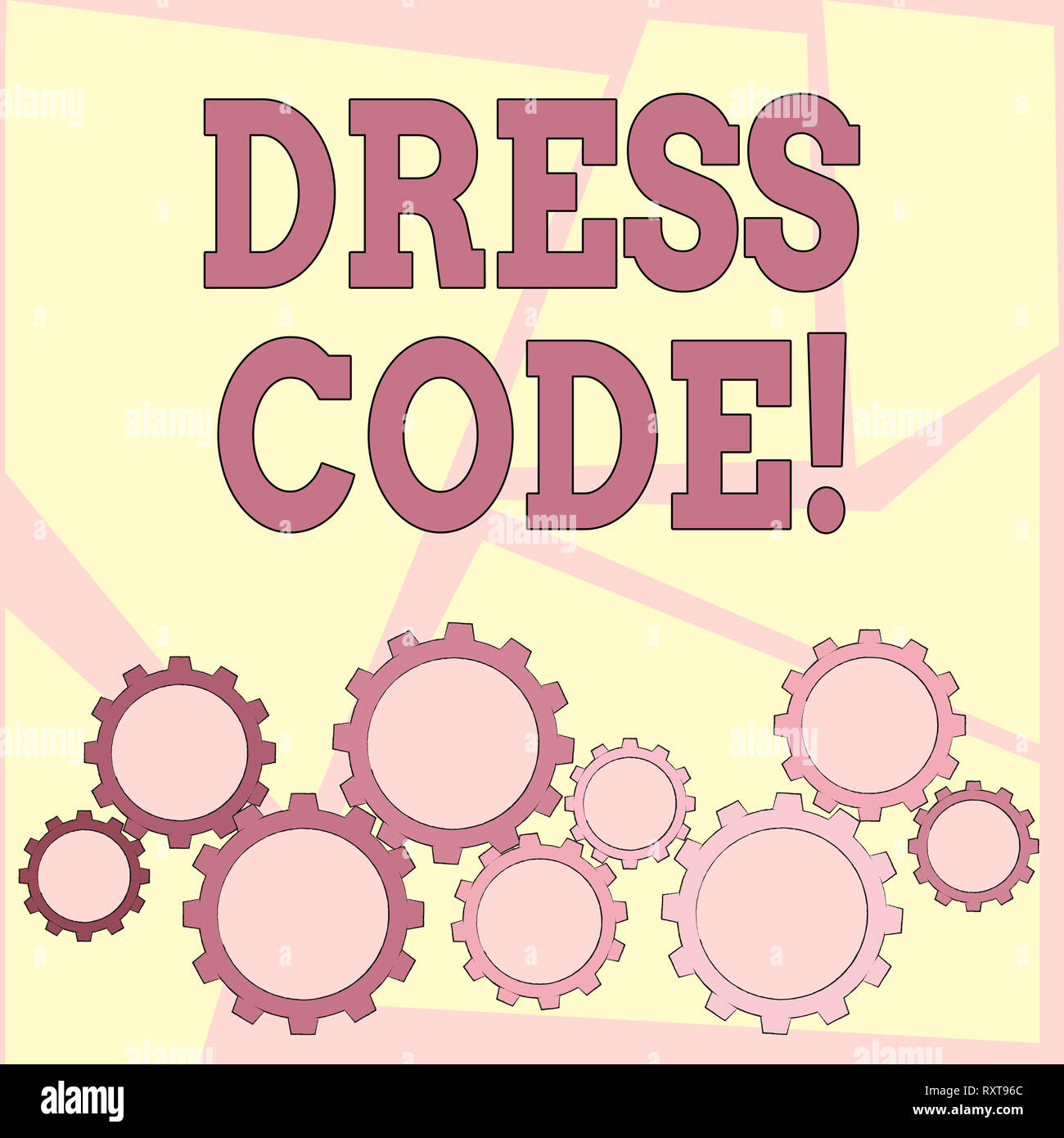 Dress Code Sign Stock Photos & Dress Code Sign Stock Images Alamy