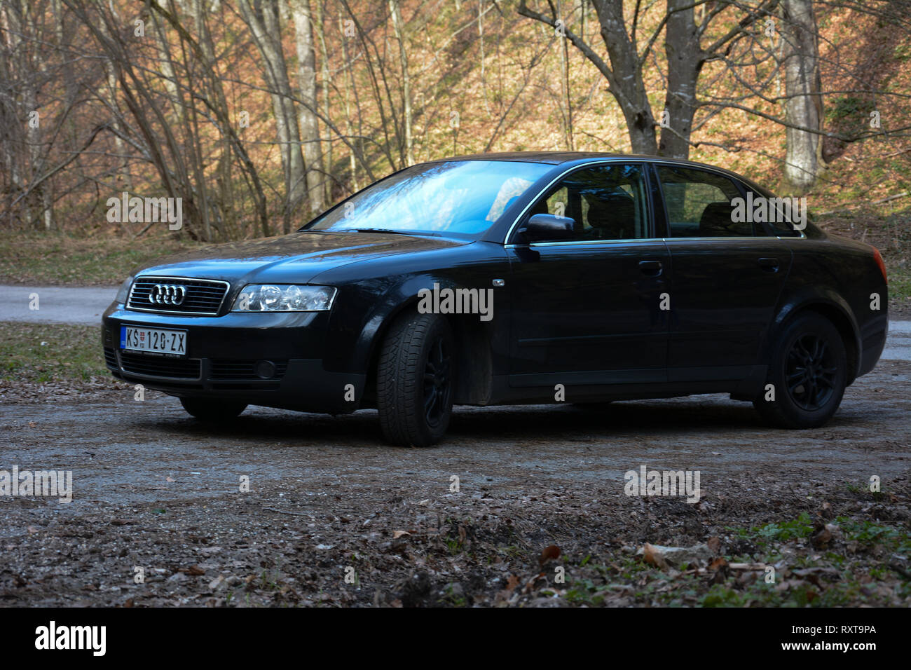 Audi A4 B6 Stock Photo - Alamy