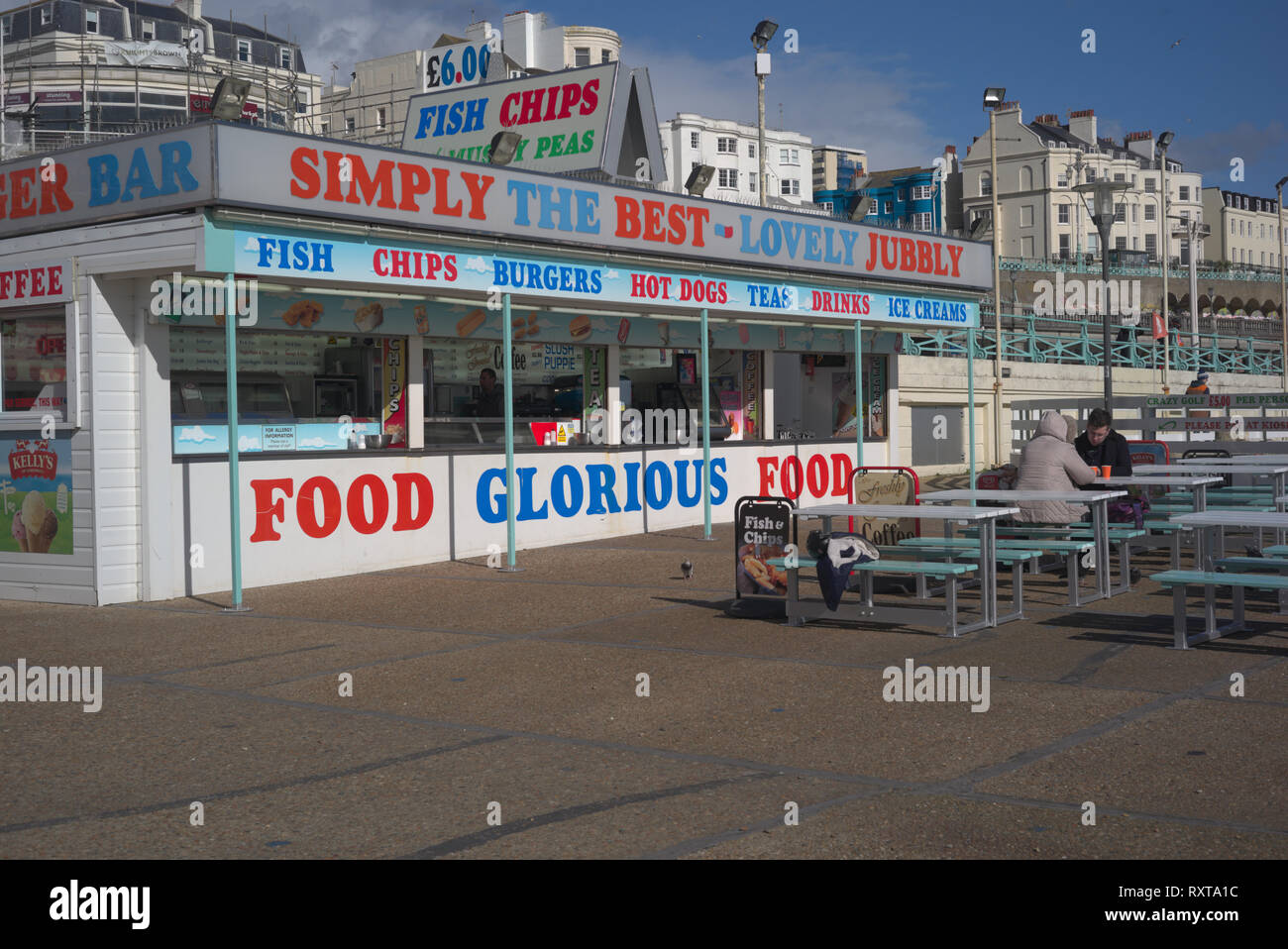 Brighton fish and chips hires stock photography and images Alamy
