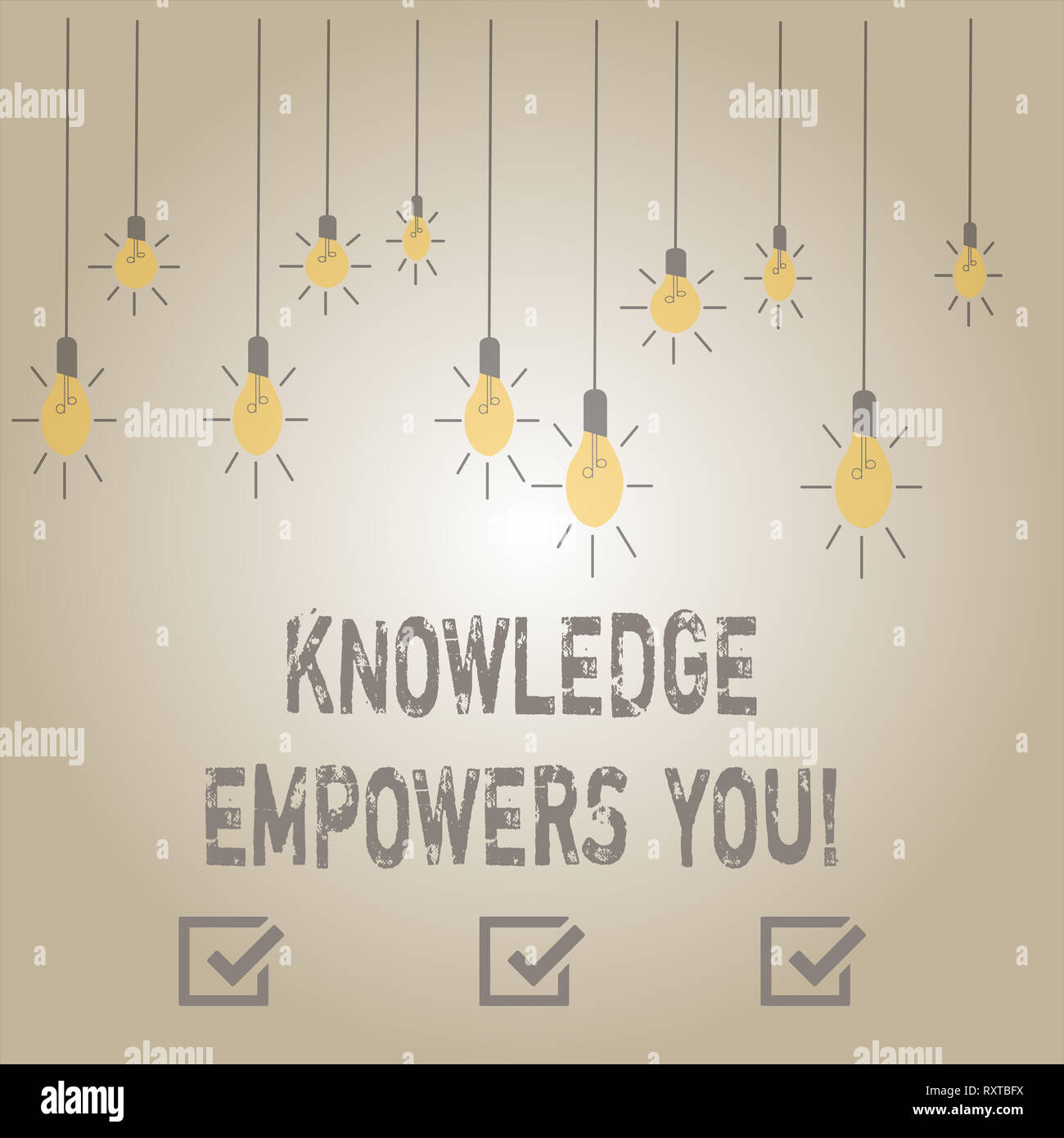 Writing Note Showing Knowledge Empowers You Business Concept For - 