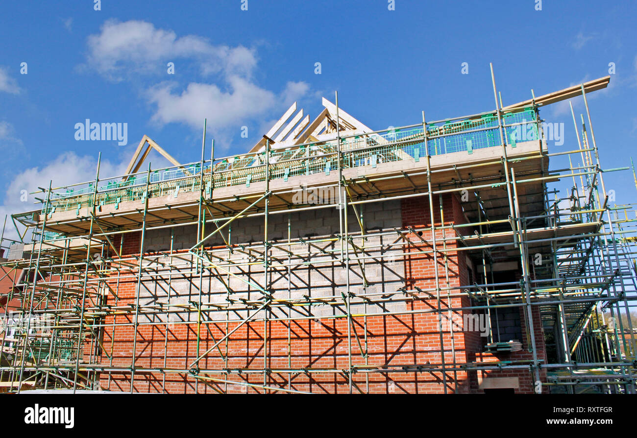 Building site for new build properties in the village of Wheatley